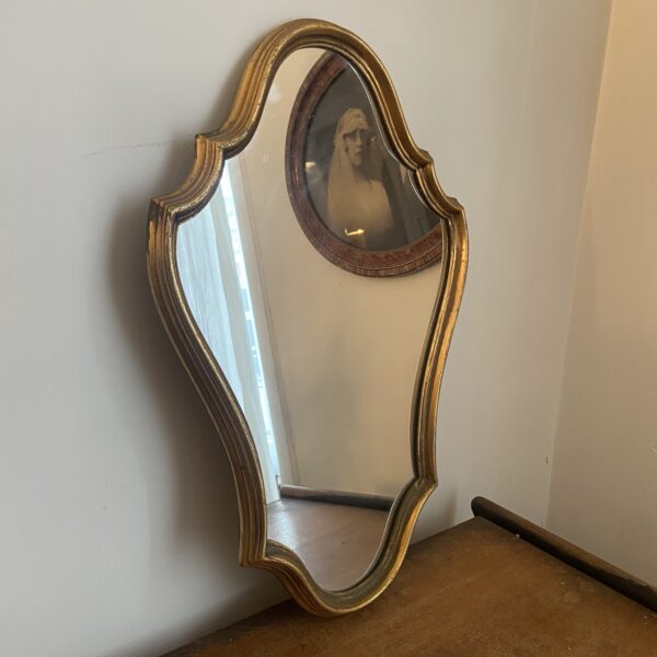 Miroir doré vintage