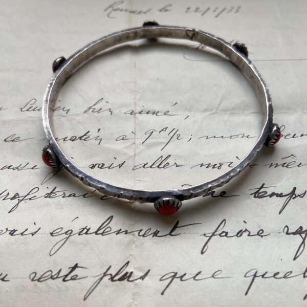 Bracelet en argent vintage