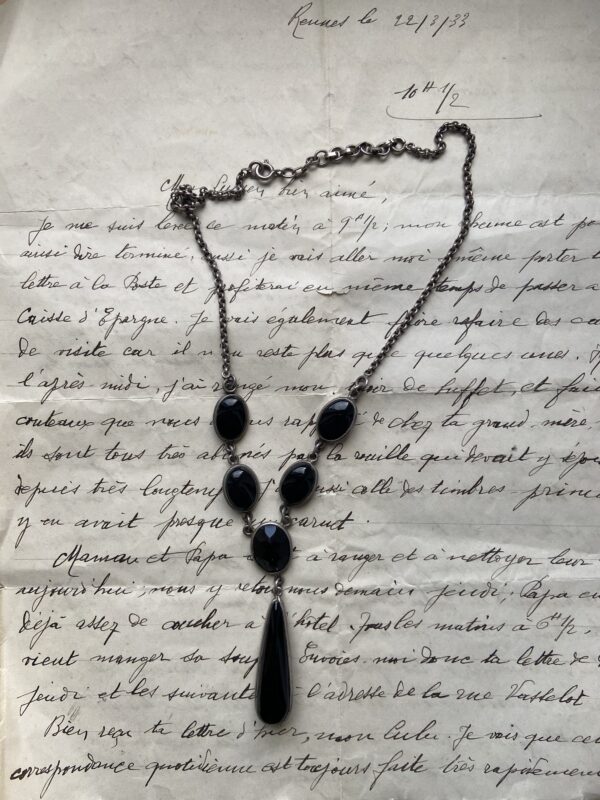 Collier vintage en argent