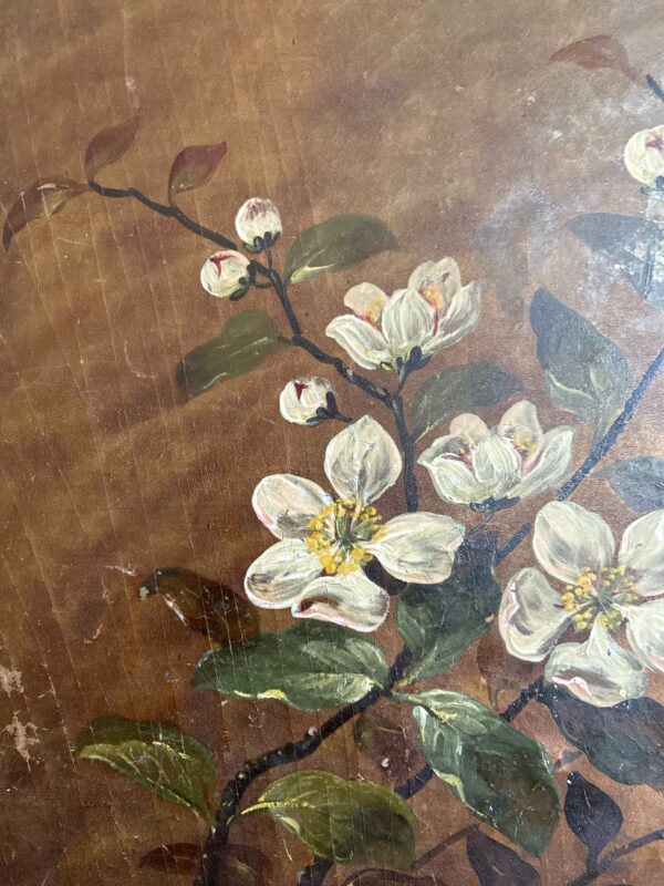 Nature morte, huile sur carton. – Image 2