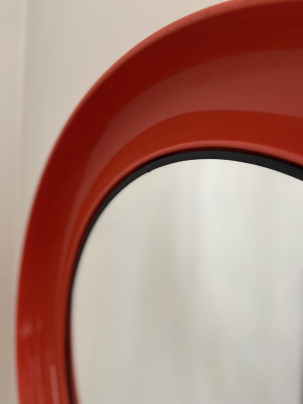 Miroir orange vintage – Image 2