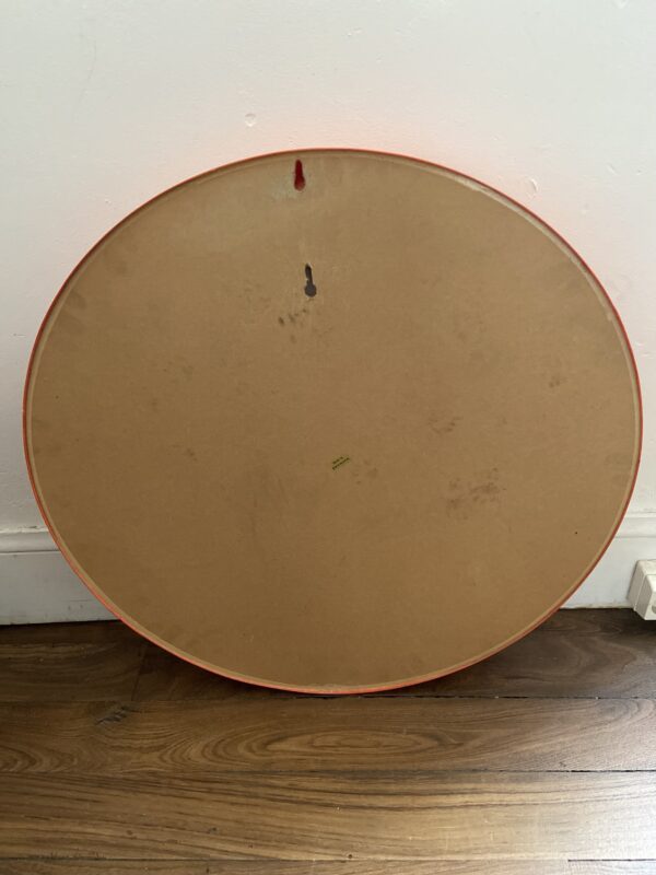 Miroir orange vintage – Image 3