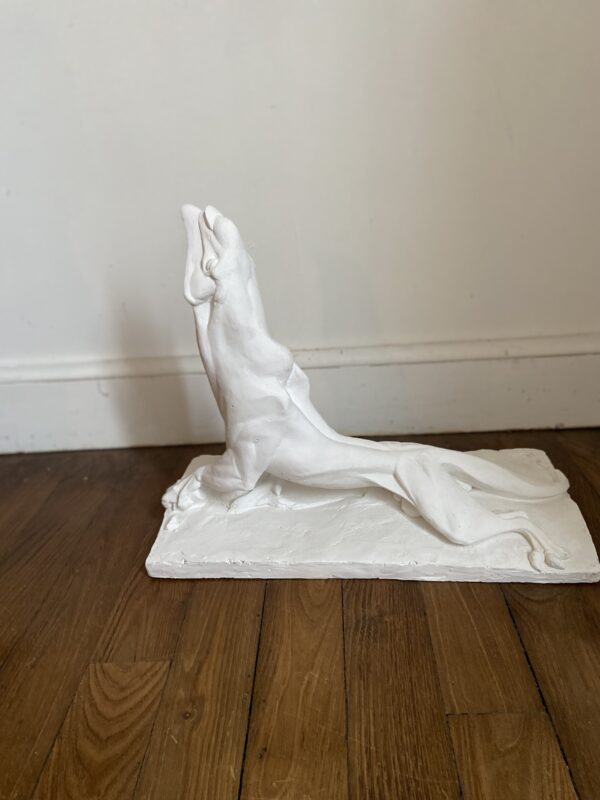Sculpture en plâtre, figure fantastique – Image 2