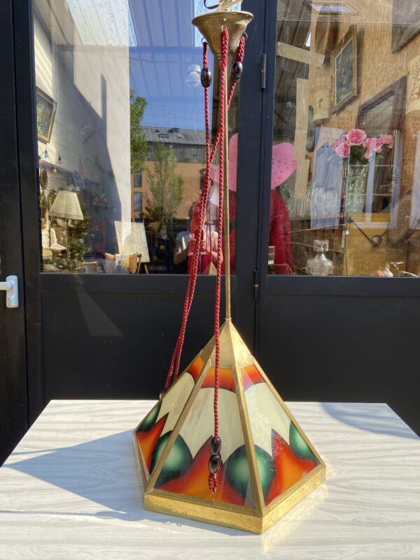 Lustre art déco