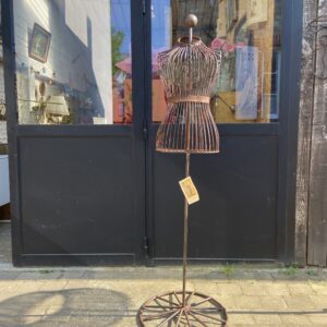 Mannequin buste en fer forgé