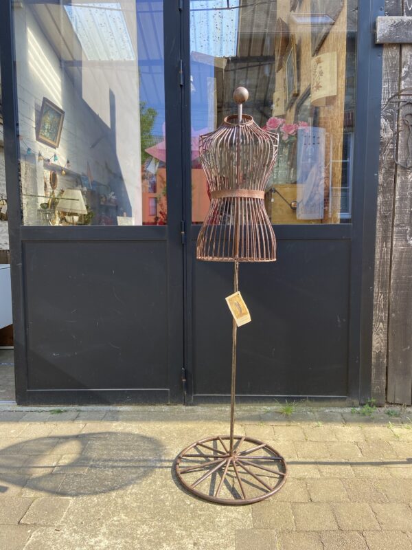Mannequin buste en fer forgé