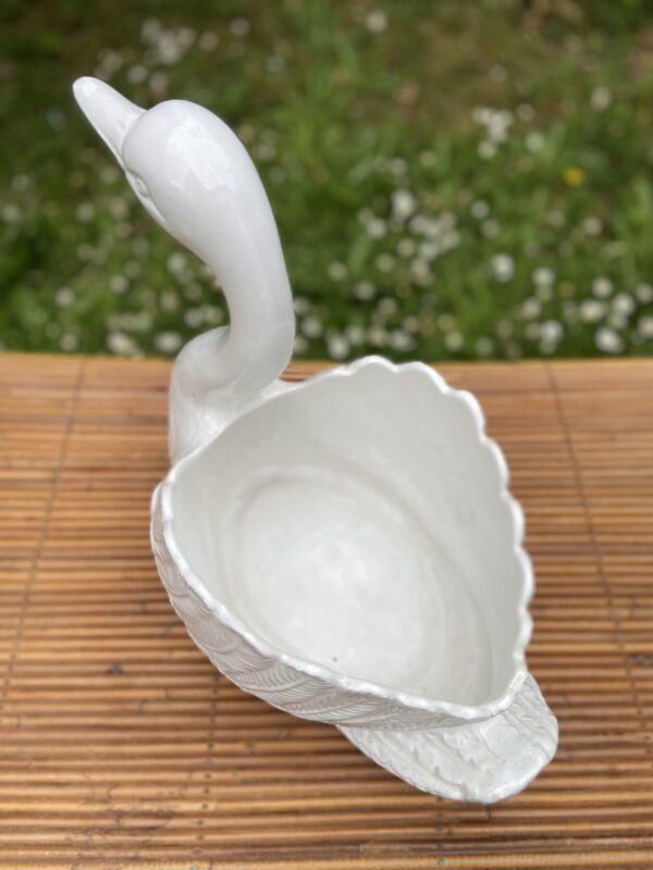 Cygne porte plante vintage – Image 2