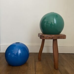 Suspensions en verre vintage