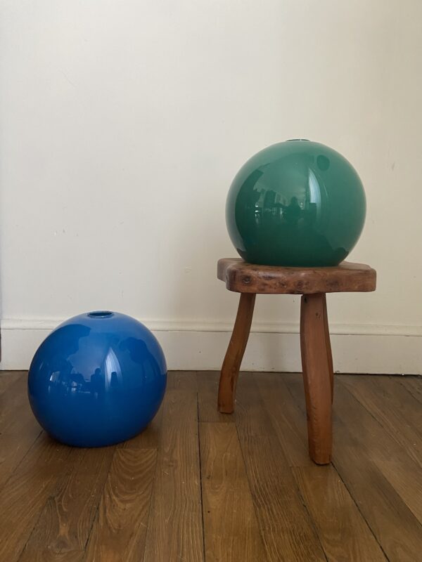 Suspensions en verre vintage