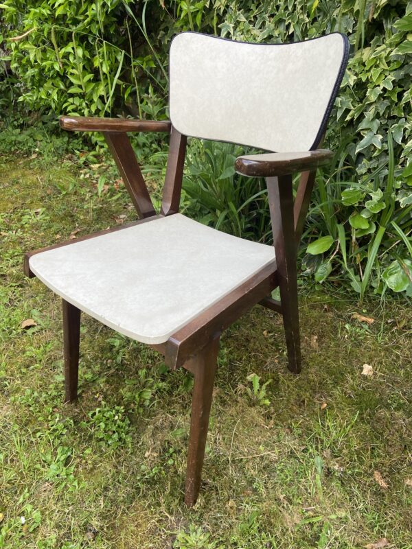 Fauteuil bridge vintage – Image 4