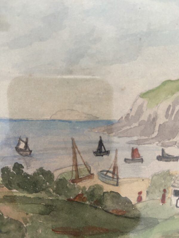 Marine, aquarelle ancienne – Image 2