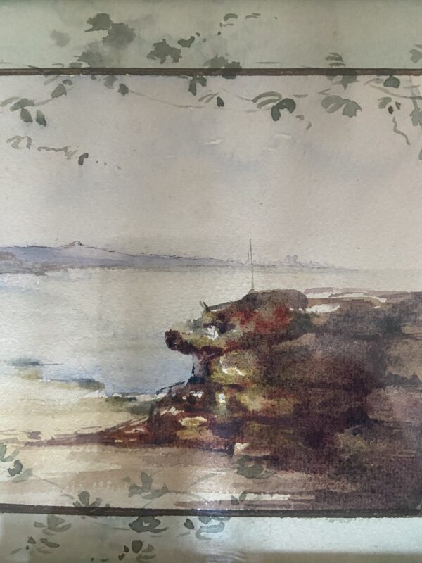 Marine. Aquarelle ancienne – Image 3