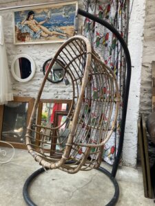 Fauteuil suspendu vintage