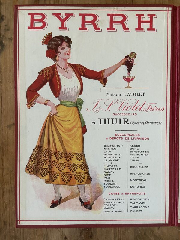 Porte menu Byrrh – Image 3