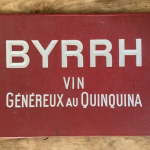 Porte menu Byrrh