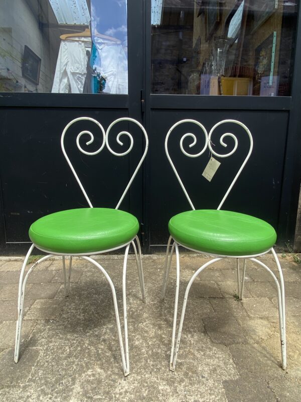 Paire de chaises vintage