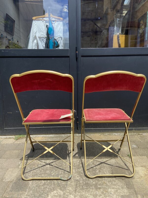 Paire de chaises pliantes Lafuma – Image 4