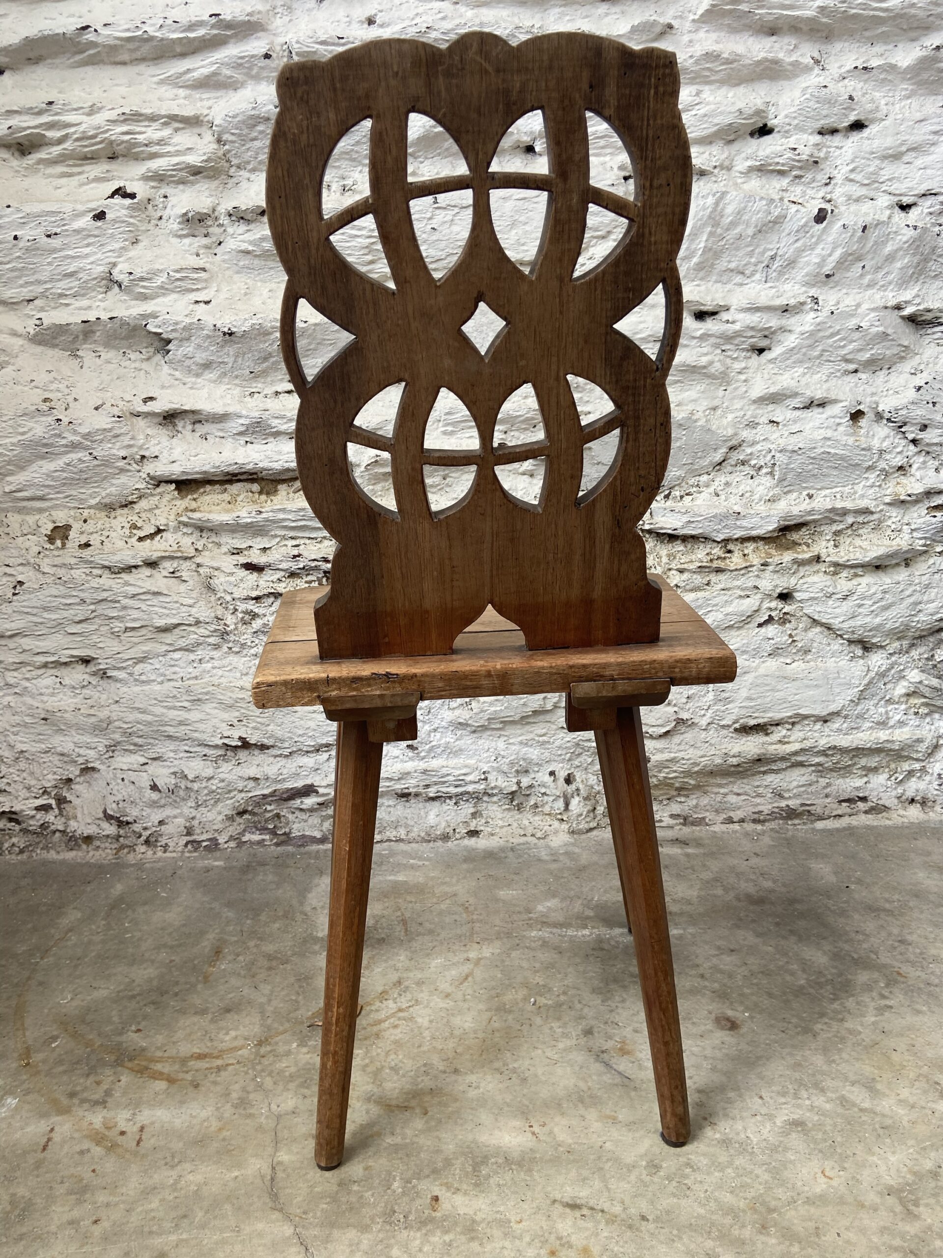 Chaise alsacienne ancienne – Image 3