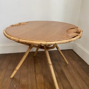 Table basse en rotin Janine Abraham