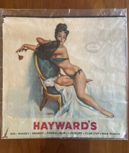 Pin-up vintage, calendrier années 70