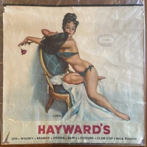 Pin-up vintage, calendrier années 70