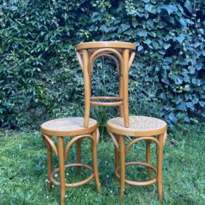 Tabourets de bistrot vintage