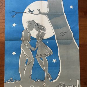 Affiche vintage « À l’heure des confidences »