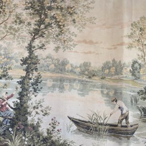 Tapisserie ancienne d’après Corot