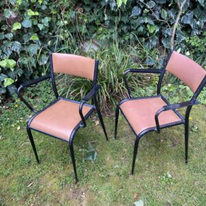 Paire de fauteuils années 50 , modèle 510