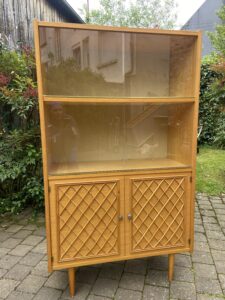 Buffet vitrine vintage