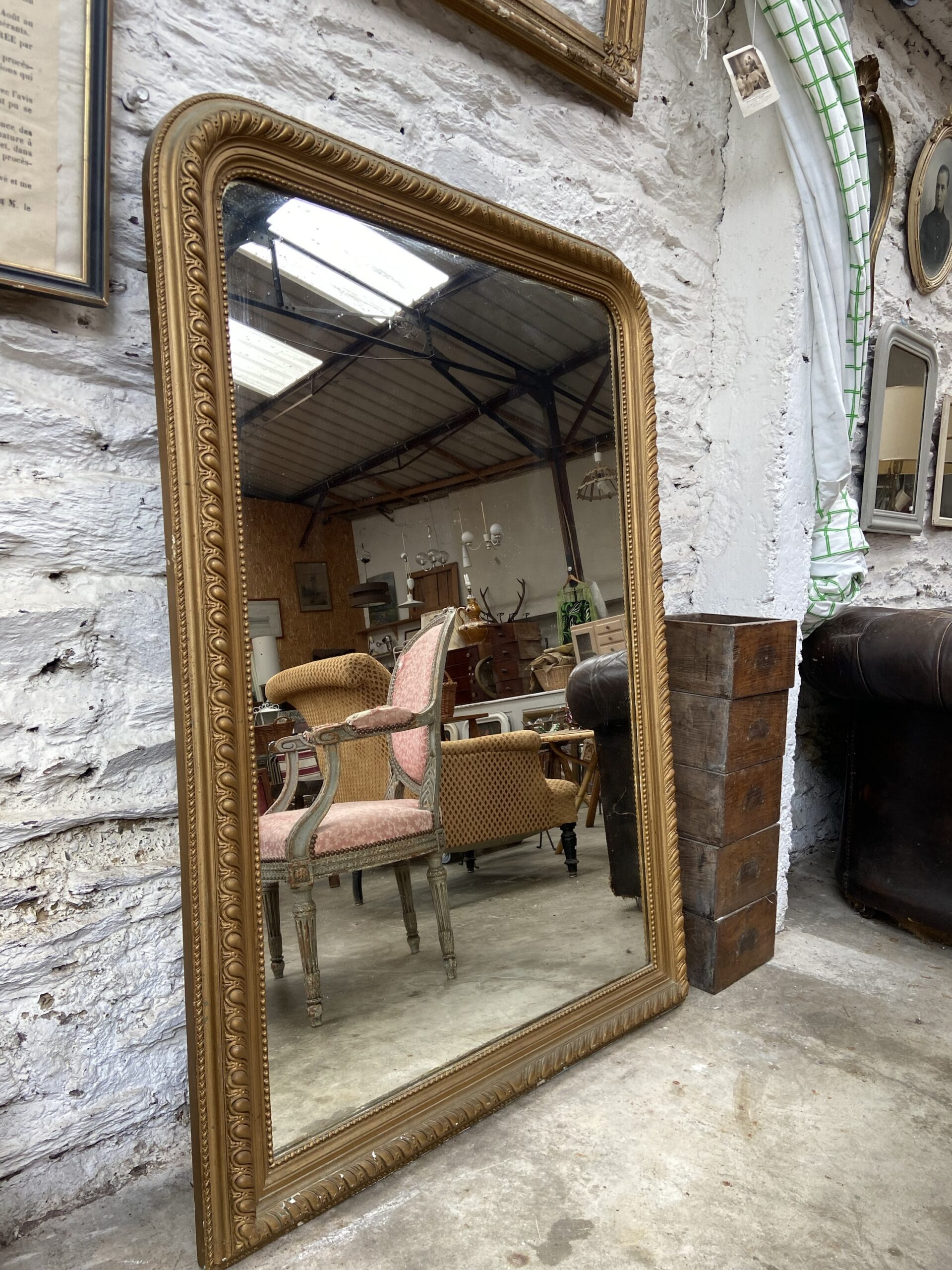 Miroir ancien Louis Philippe