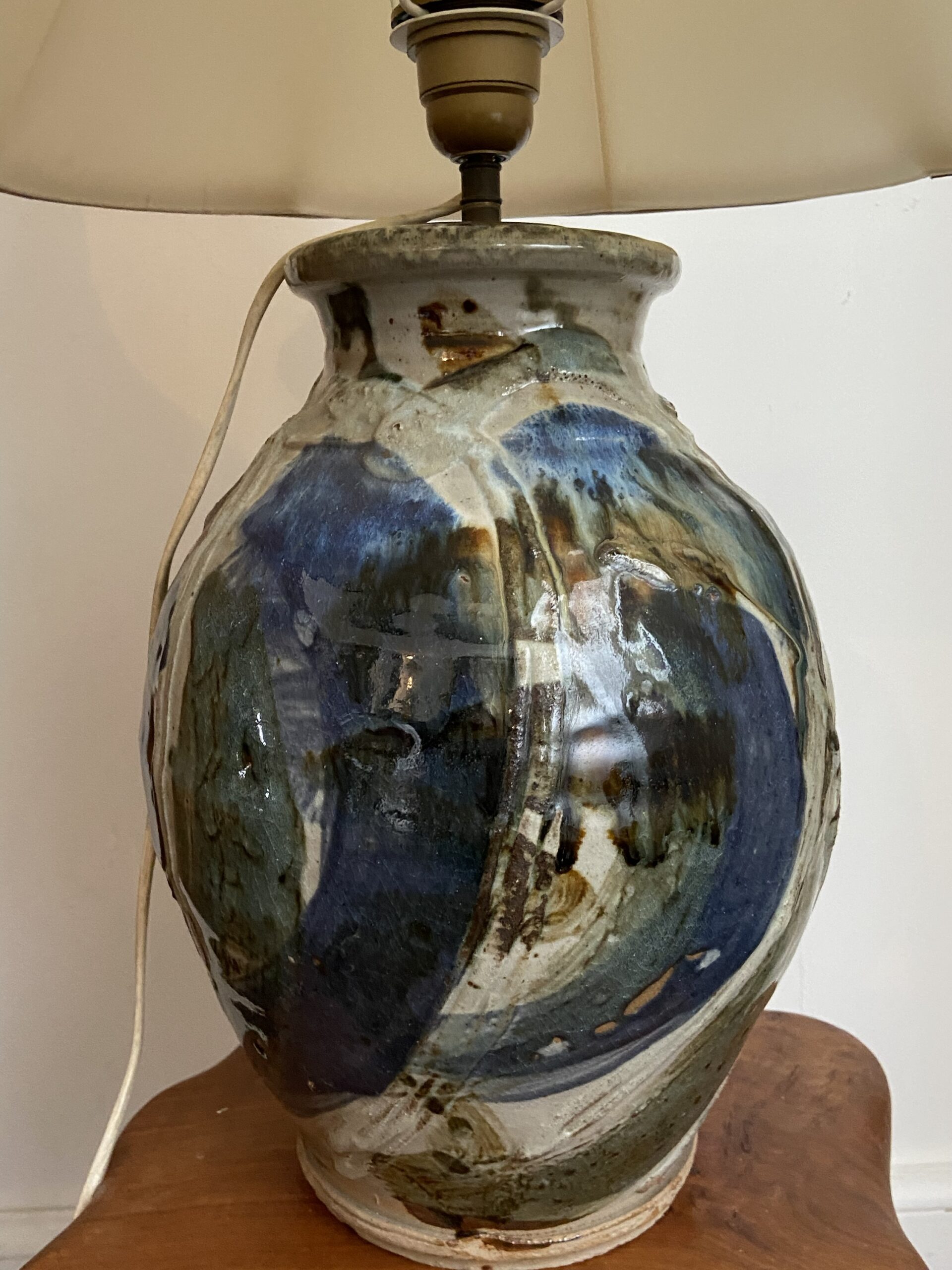 Lampe en céramique vintage – Image 3