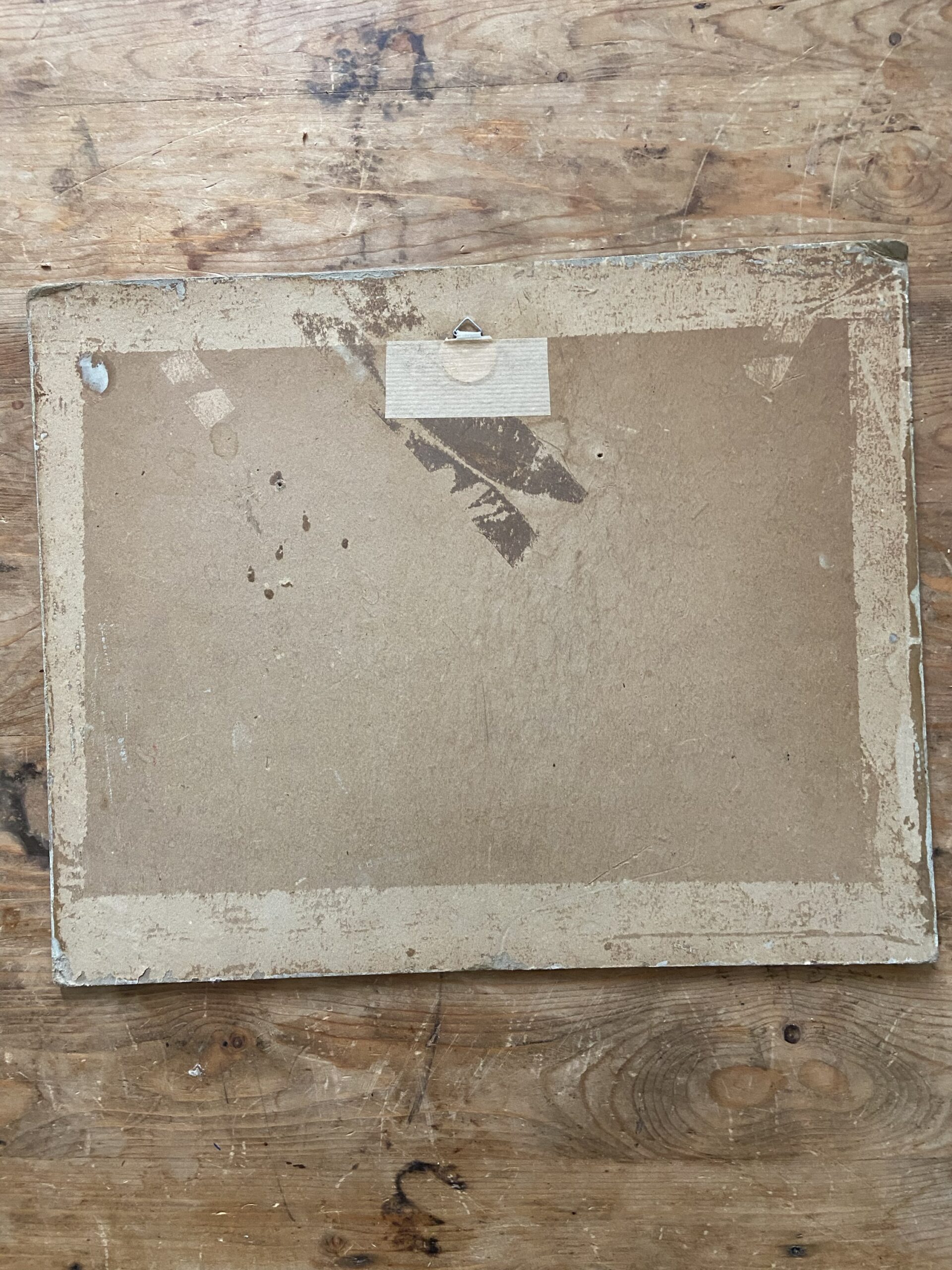 Nature morte, roses, huile sur carton – Image 3