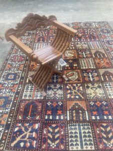 Tapis ancien en laine