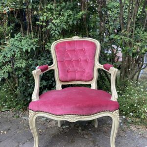 Fauteuil cabriolet vintage