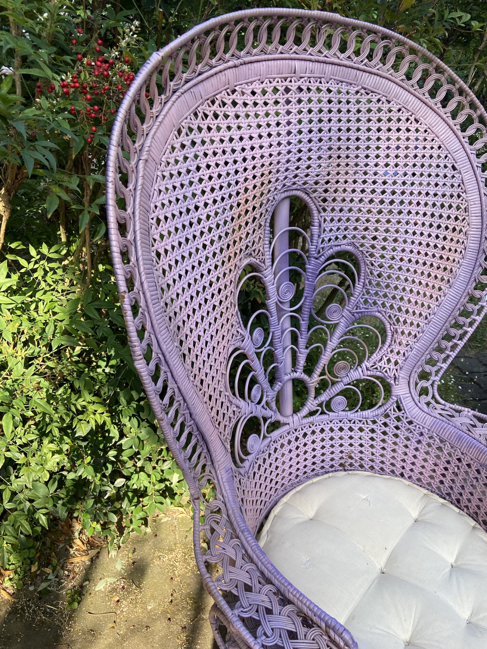 Fauteuil Emmanuelle vintage – Image 3