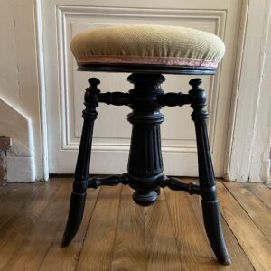 Tabouret de piano Napoleon 3